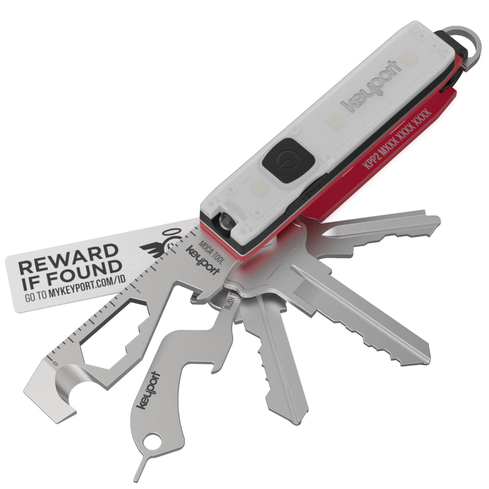Keyport Pivot 2.0 Essential Plus Kit Red