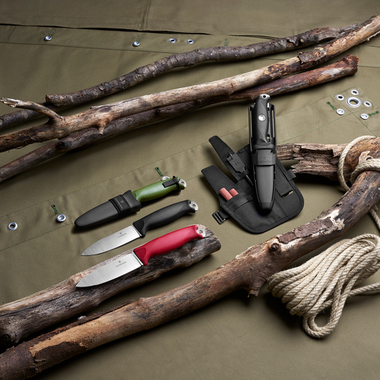 Venture and Venture Pro Outdoor Fixed Blade Knives by Victorinox