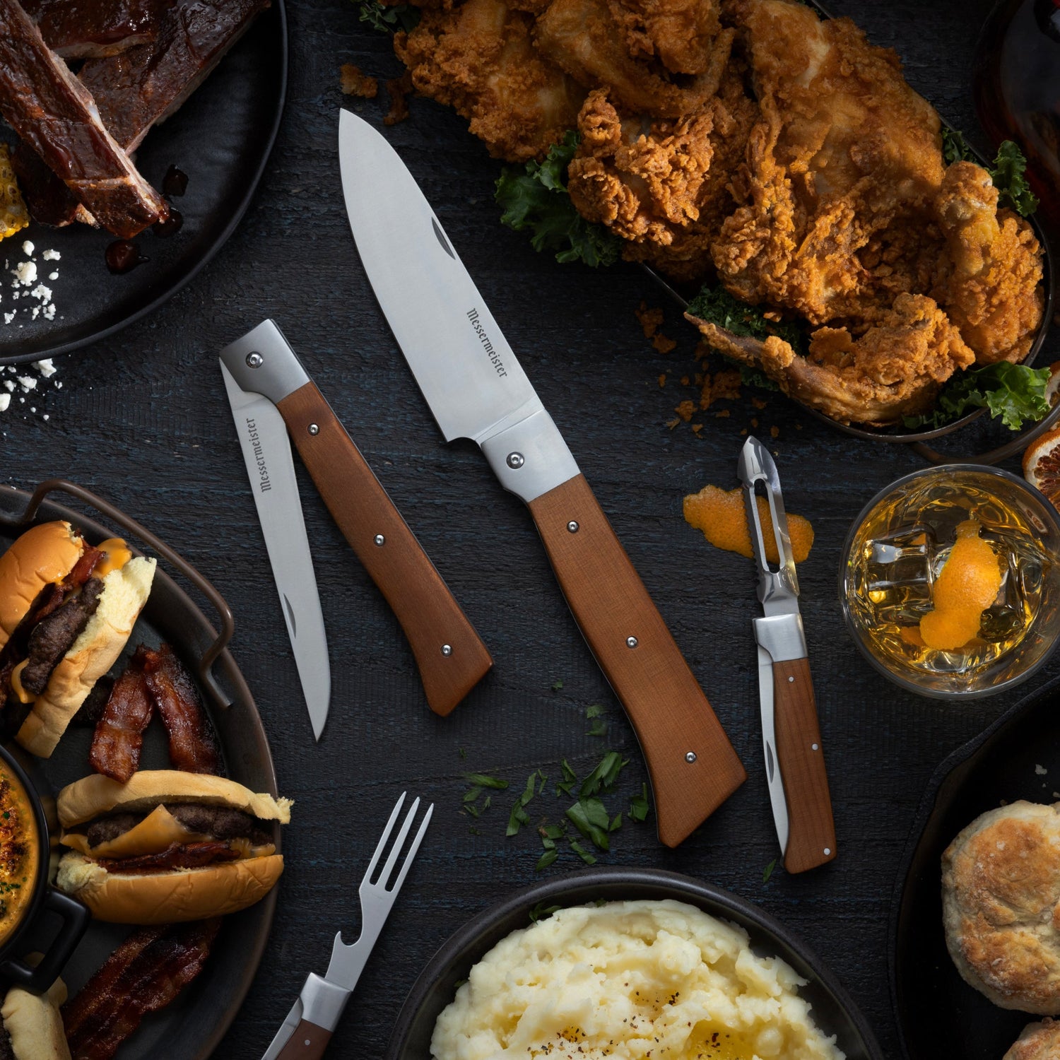 Messermeister Adventure Chef Outdoor Kitchen Knives