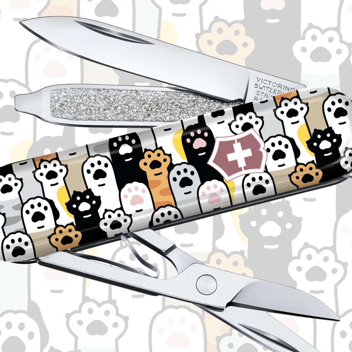 Cats and Dogs Victorinox Swiss Army Knives from Swiss Knife Shop's Design Studio