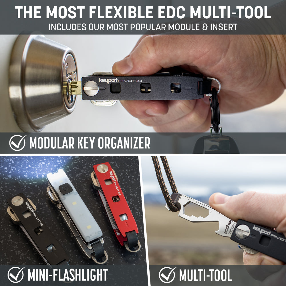 Keyport Pivot 2.0 Essential Plus Kit Components