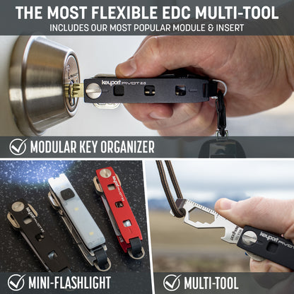 Keyport Pivot 2.0 Essential Plus Kit Components