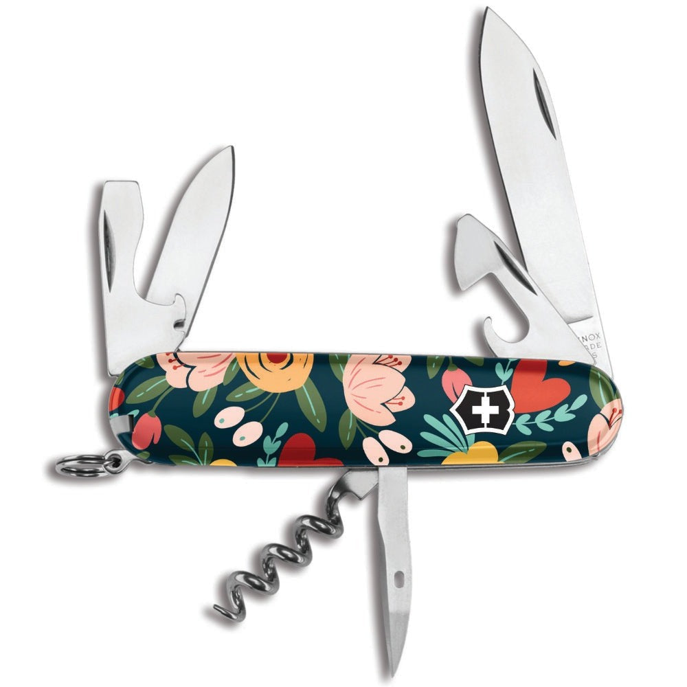 Victorinox Hearts and Flowers Spartan Designer Swiss Army Knife