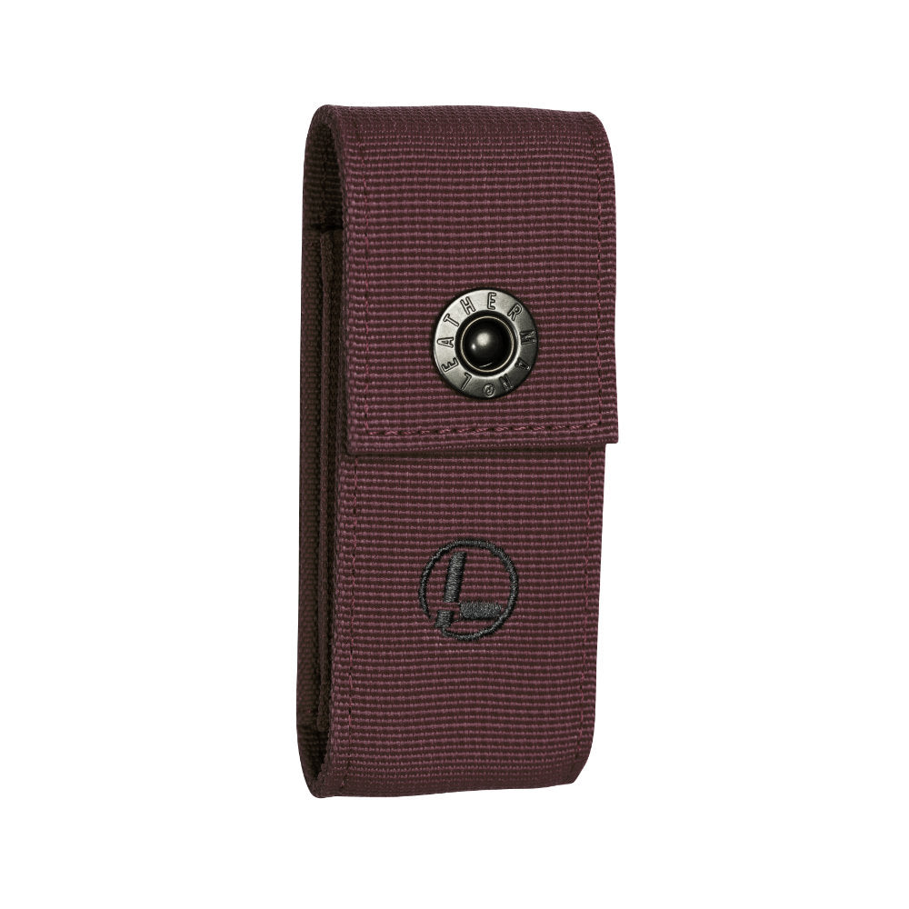 Leatherman Medium Cranberry Red Nylon Belt Sheath with Snap Closure