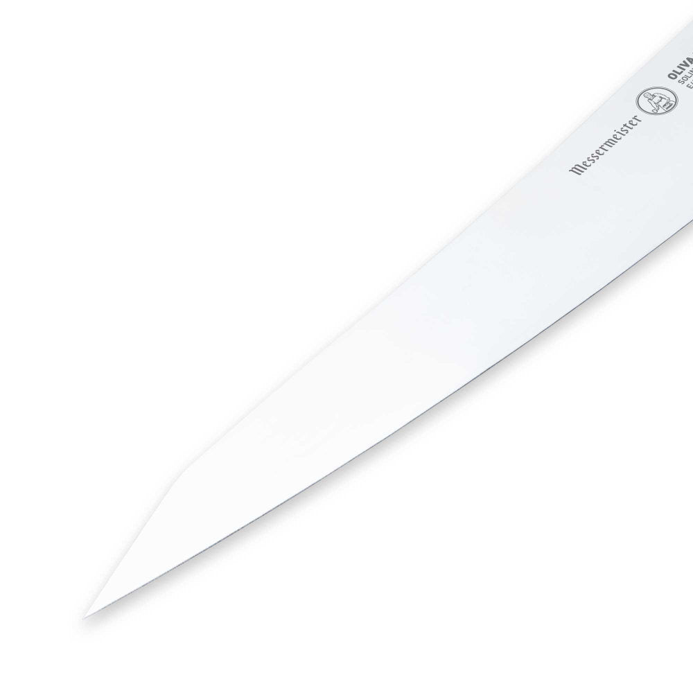Messermeister Oliva Elite 6.5-inch O.T. Prep Knife Blade Detail