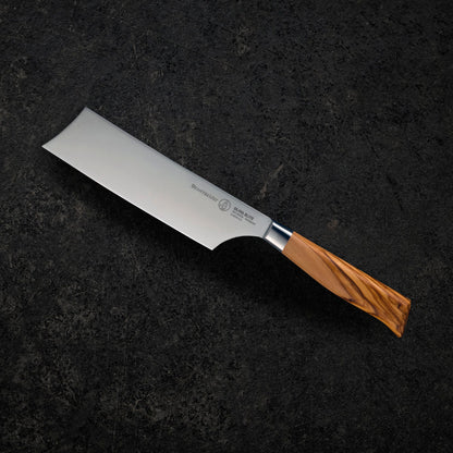 Messermeister Oliva Elite 6.5-inch Nakiri Knife on Counter