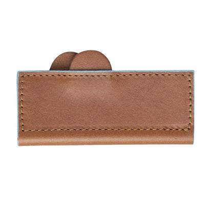 Messermeister 4" Leather Magnetic Edge Guard Back View