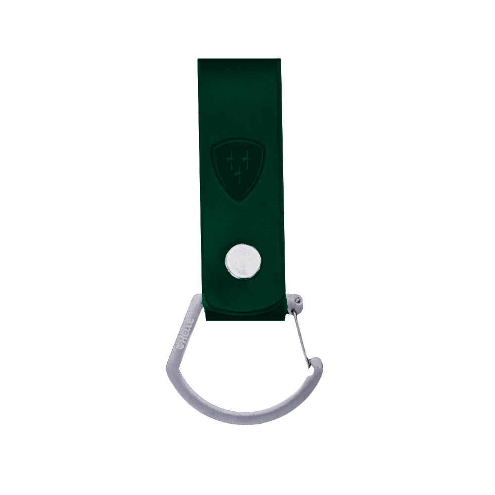 Helle Knife Green Leather Belt Clip