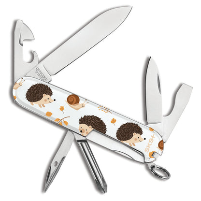 Victorinox Hedgehogs Tinker Designer Swiss Army Knife Back View