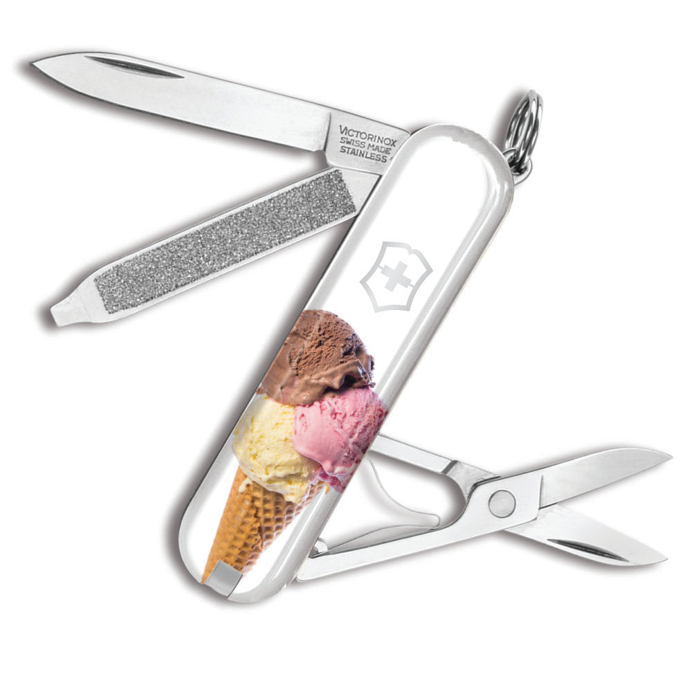 Victorinox Ice Cream Classic SD Designer Swiss Army Knife at Swiss Knife Shop