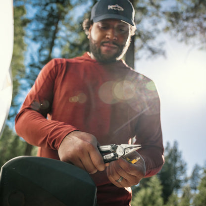 Leatherman ARC Premium Pliers Multi-tool in Use Outdoors