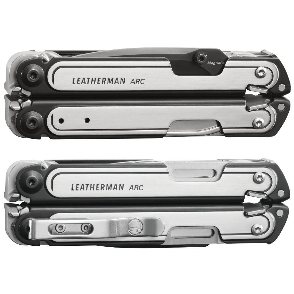 Leatherman ARC Premium Pliers Multi-tool Front and Back Views Folded Closed