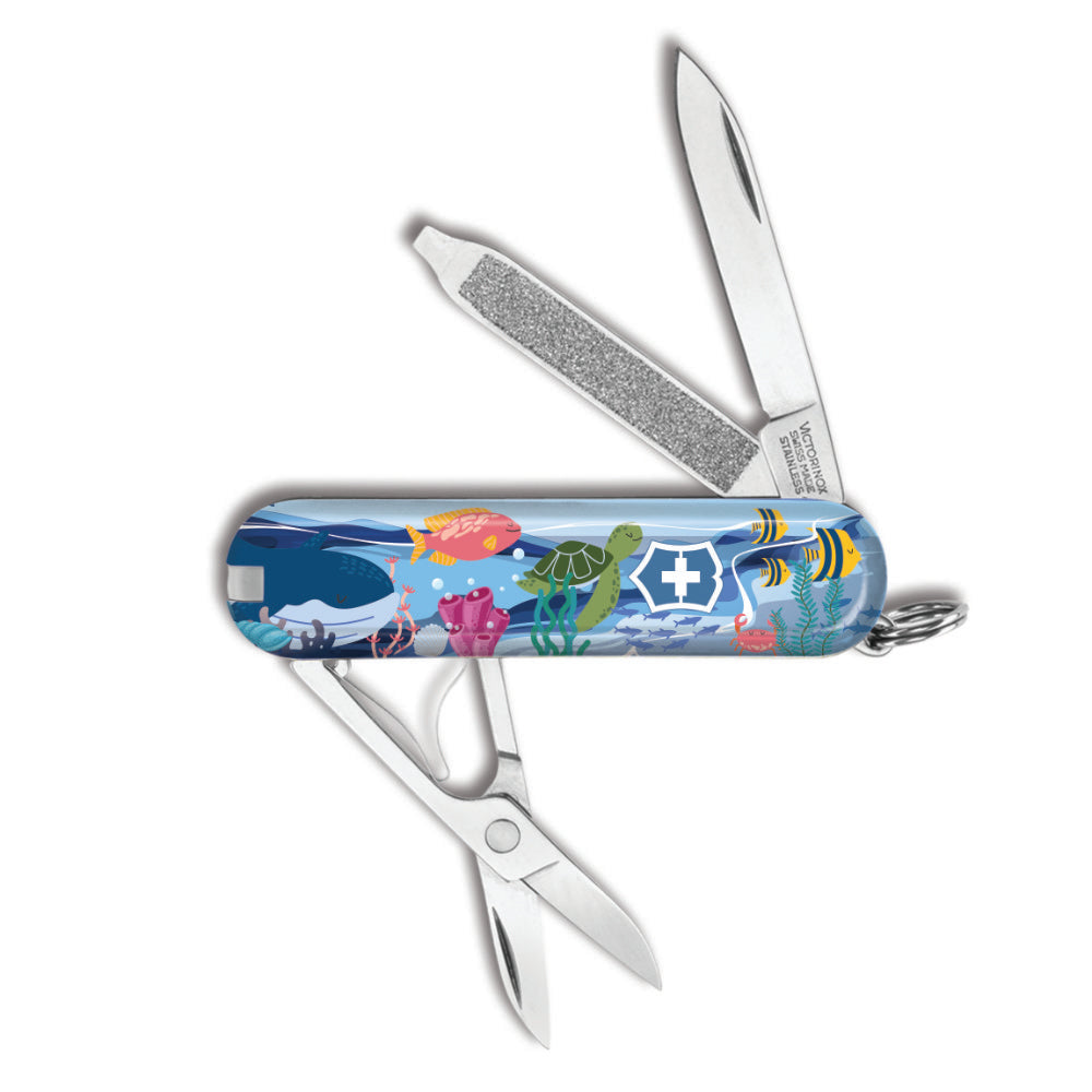 Victorinox Under the Sea Classic SD Designer Swiss Army Knife at Swiss Knife Shop