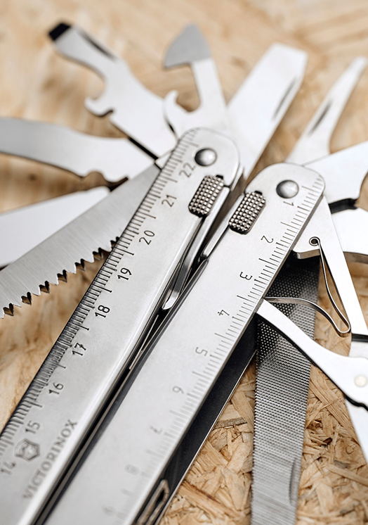 Add custom engraving to multi-tools by Leatherman, Victorinox and more at Swiss Knife Shop