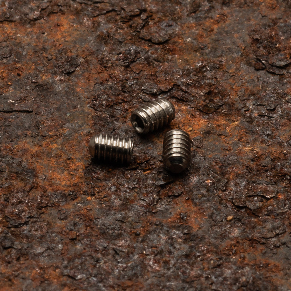 Daily Customs Headless Screws for 91.2 and 91.2+ Model Scales at Swiss Knife Shop