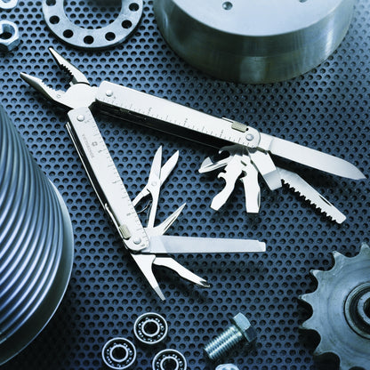 SwissTool Multi-tool with Nylon Pouch by Victorinox is Packed with Features